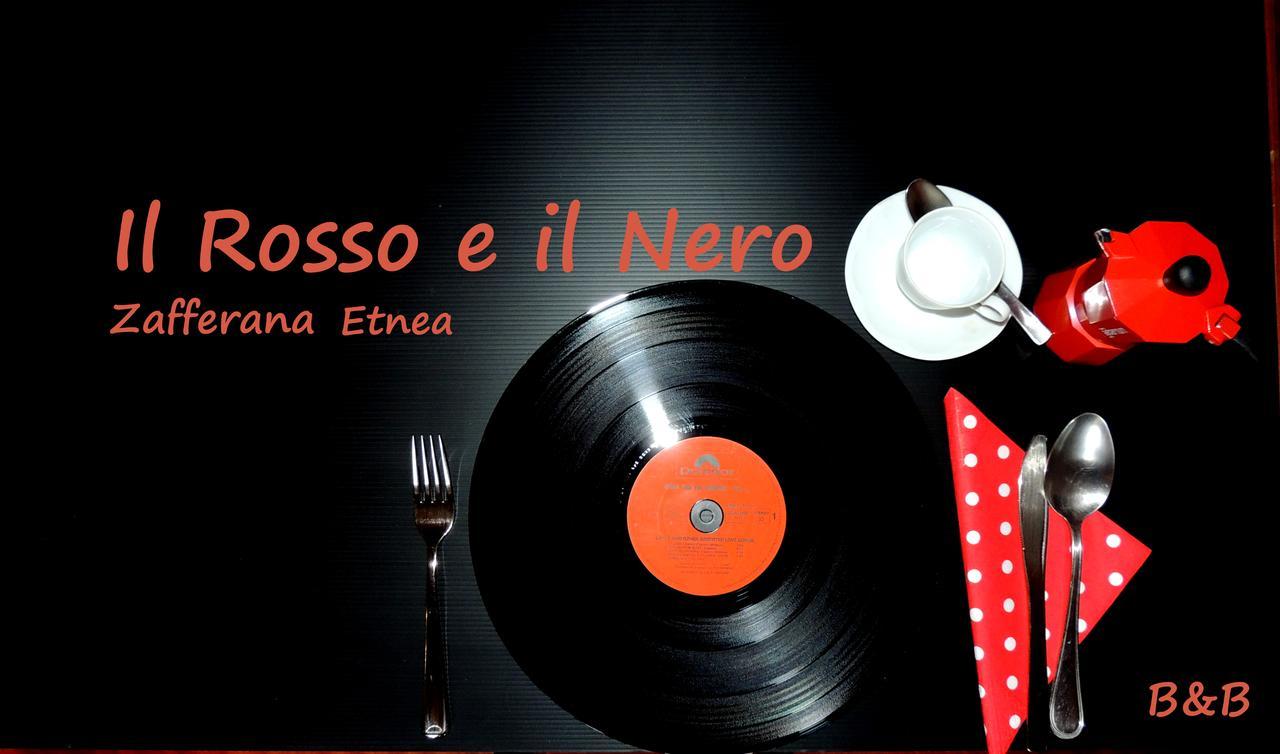 B&B Il Rosso E Il Nero Дзаферана Етнеа Екстериор снимка